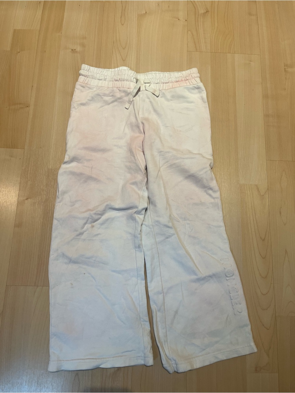 Moncler Light Pink Kids Sweatpants